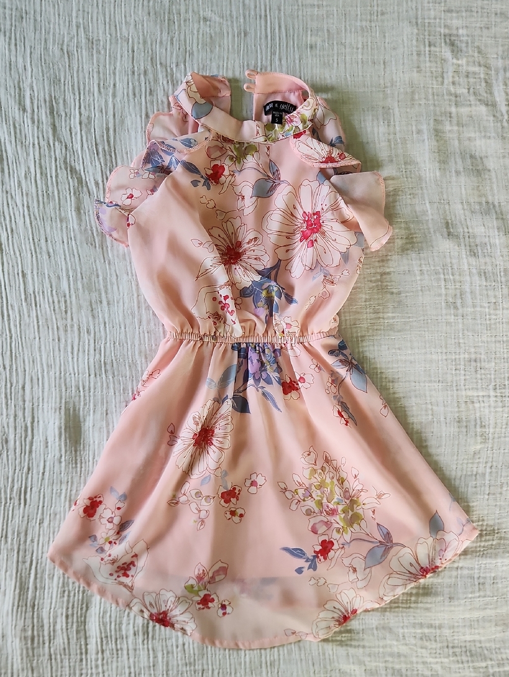 Ava And Yelly Size 5 Floral Dress